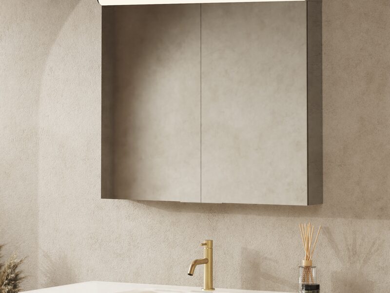 Lustro Illuminated Mirror Cabinet