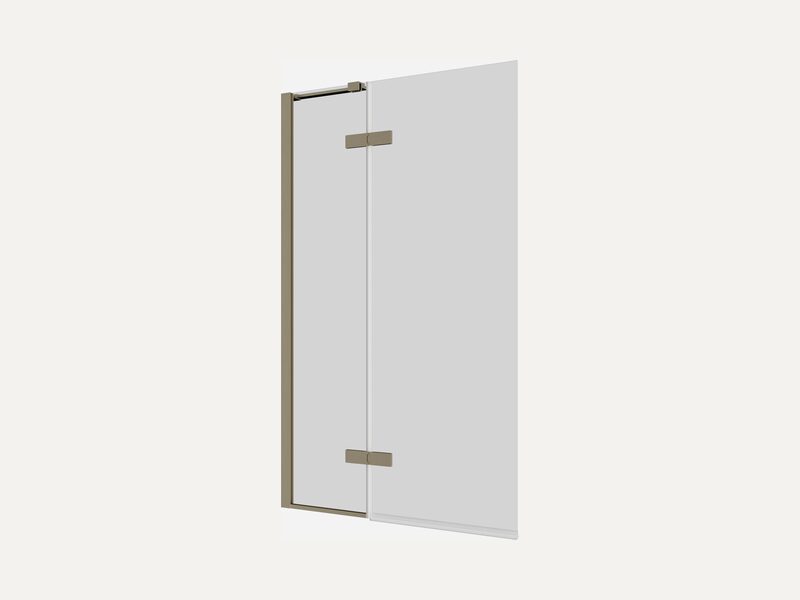 Optix 10 Hinged Bath Screen