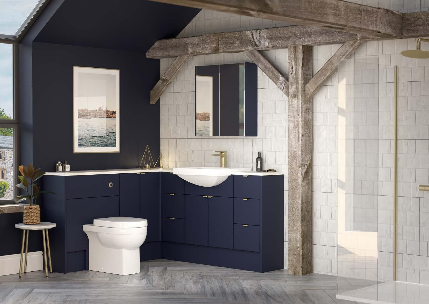 utopia-trad 1 Utopia traditional fitted bathroom furniture in navy