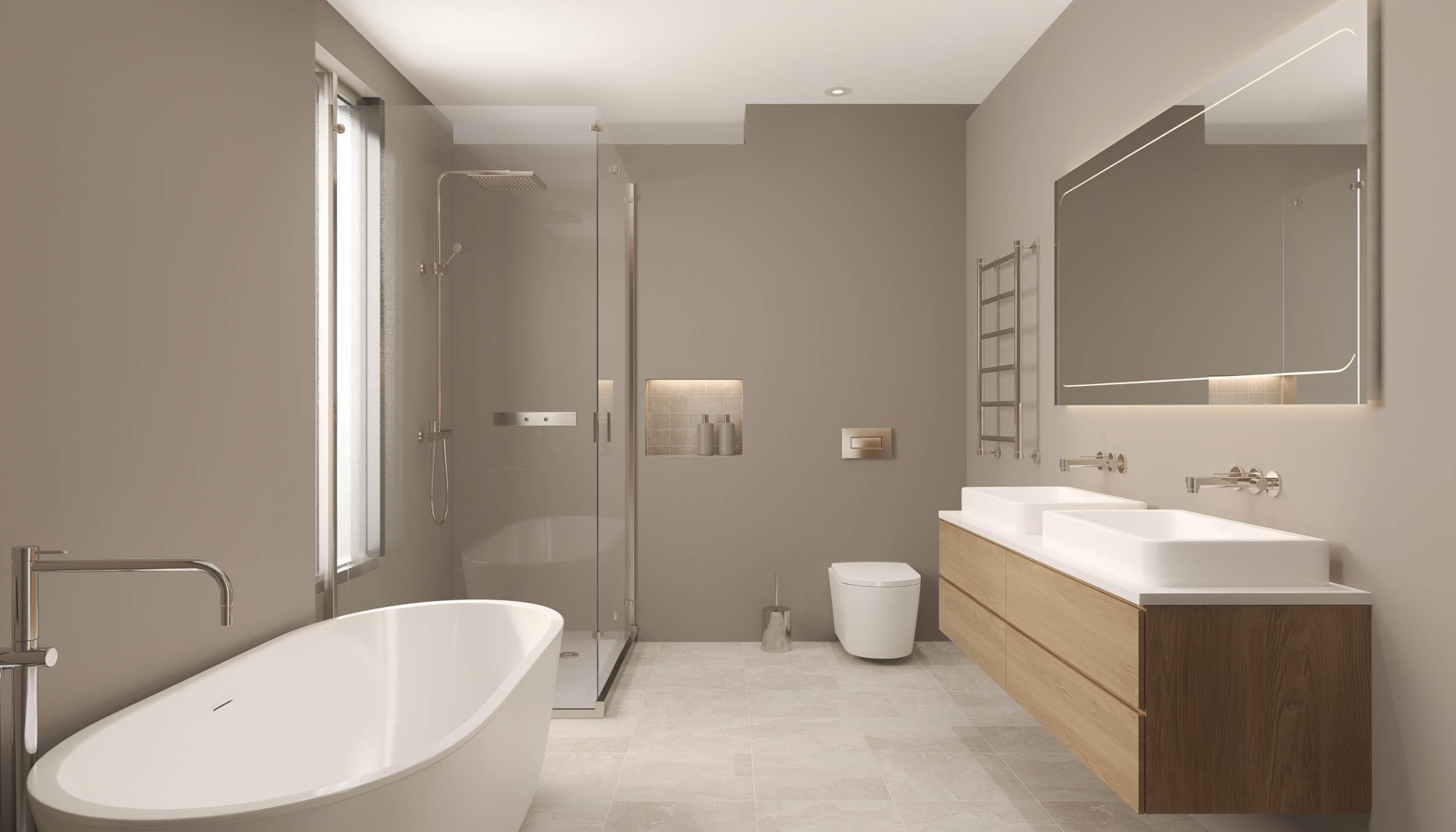 Damans bathroom project near Halstead