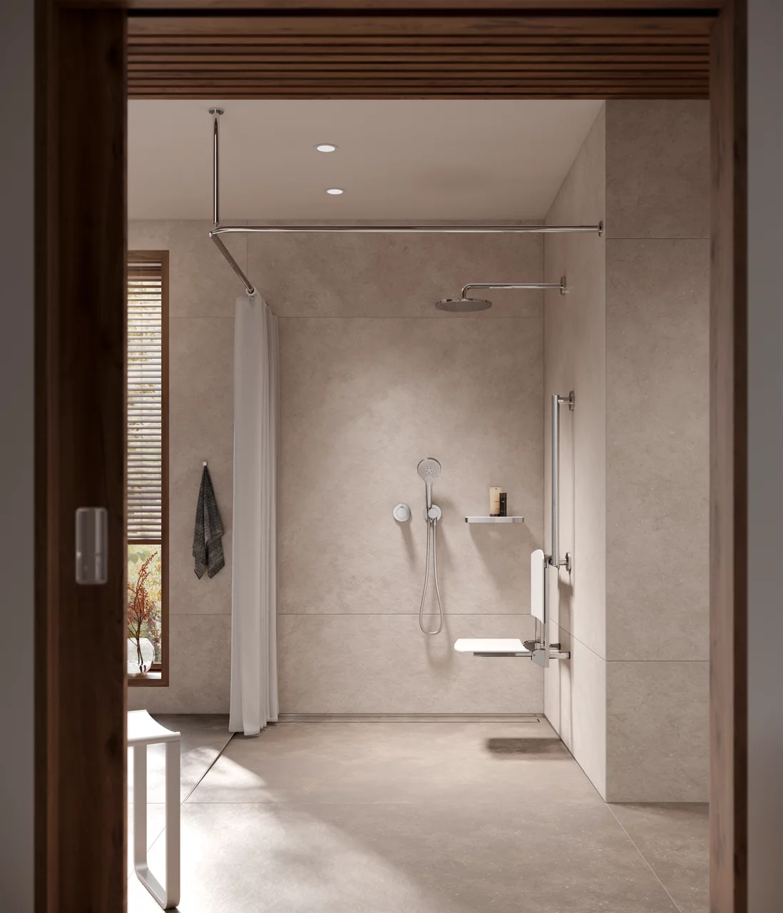 Damans accessible bathroom project near Halstead